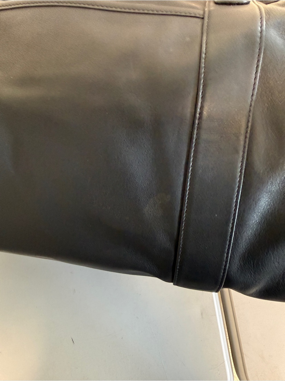Coach vintage black Boston travel bag NWT - Picture 4 of 10